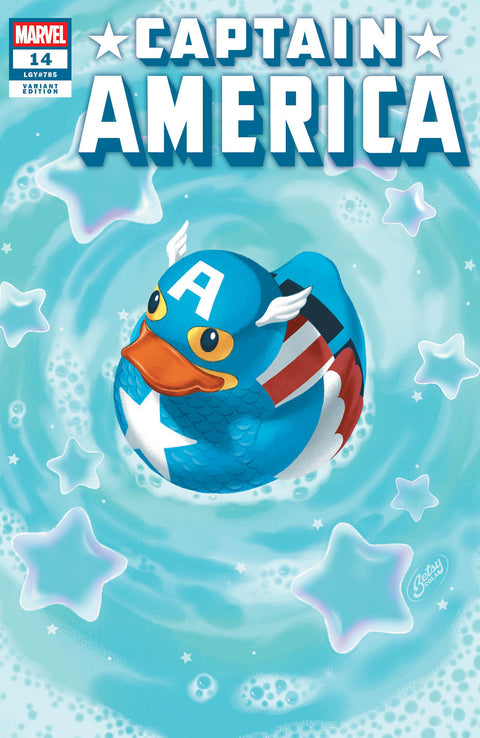 Captain America, Vol. 12 14 Comic Betsy Cola Marvel Duck Variant Marvel Comics 2026
