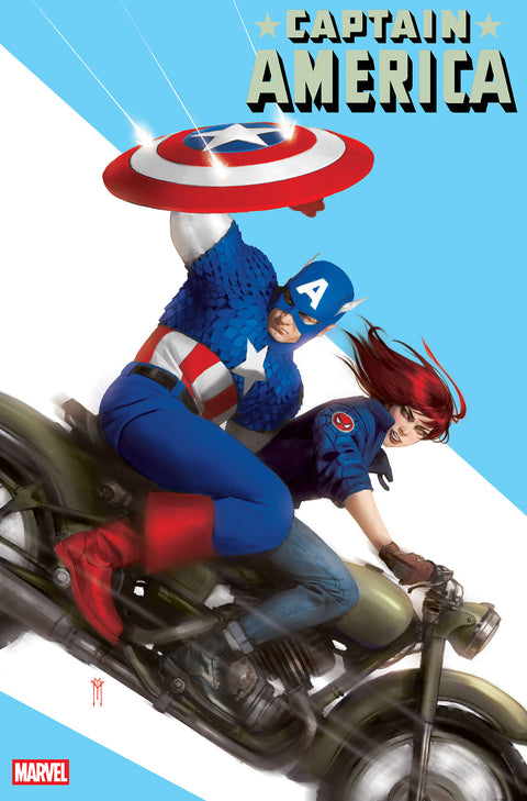 Captain America, Vol. 12 14 Comic Miguel Mercado Variant Marvel Comics 2026