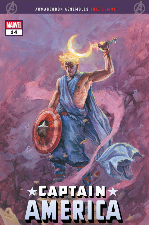 Captain America, Vol. 12 14 Comic Domenico Cava Variant Marvel Comics 2026
