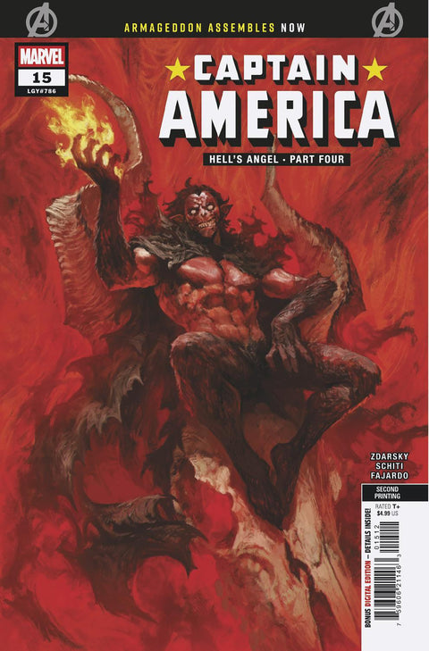 Captain America, Vol. 12 #15 (2026) 2nd Printing Skan Srisuwan
