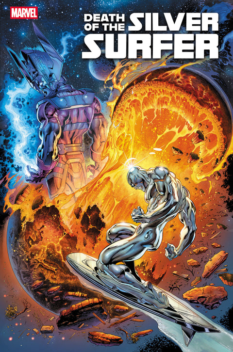Death of the Silver Surfer 5 Comic Claudio Castellini Variant Marvel Comics 2025