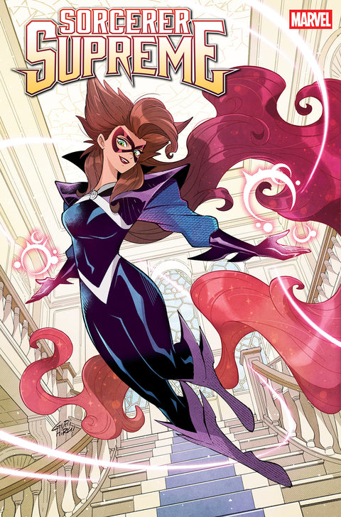 SORCERER SUPREME #8 GURIHIRU HELLFIRE COSTUME SWAP VARIANT Marvel Steve Orlando Bernard Chang Gurihiru