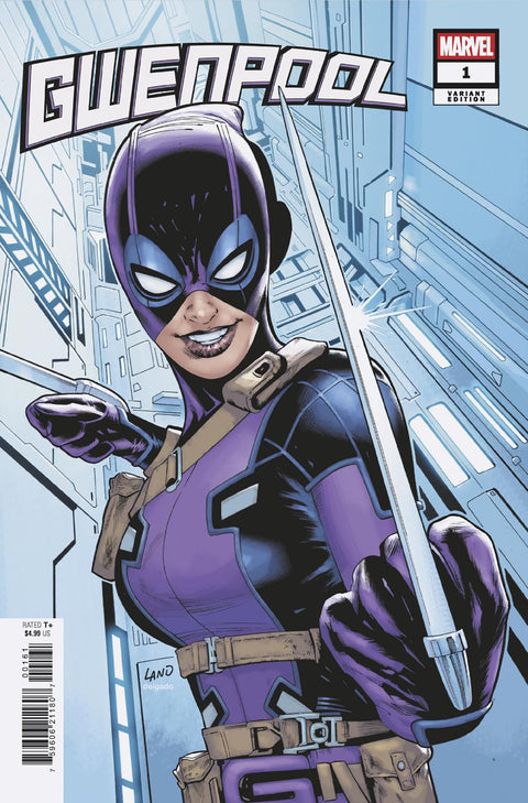 GWENPOOL #1 GREG LAND VARIANT Marvel Cavan Scott Stefano Nesi Greg Land