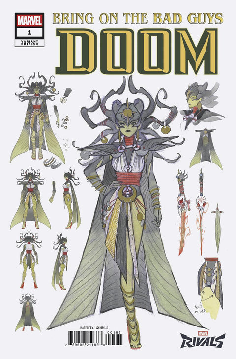 BRING ON THE BAD GUYS: DOOM #1 PEACH MOMOKO MARVEL RIVALS VARIANT Marvel Marc Guggenheim Stefano Raffaele Peach Momoko