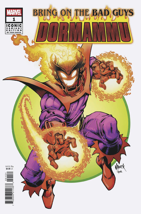 Bring On The Bad Guys: Dormammu 1 Comic Todd Nauck Iconic Variant Marvel Comics 2025