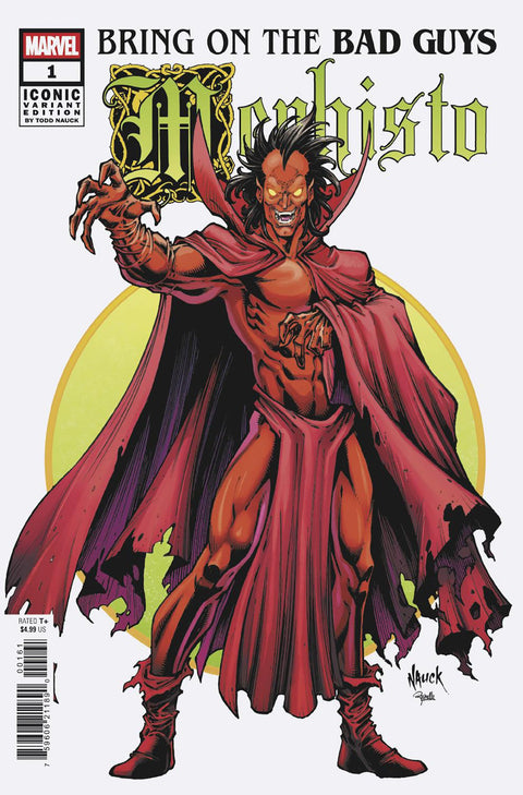 Bring On The Bad Guys: Mephisto 1 Comic Todd Nauck Iconic Variant Marvel Comics 2025