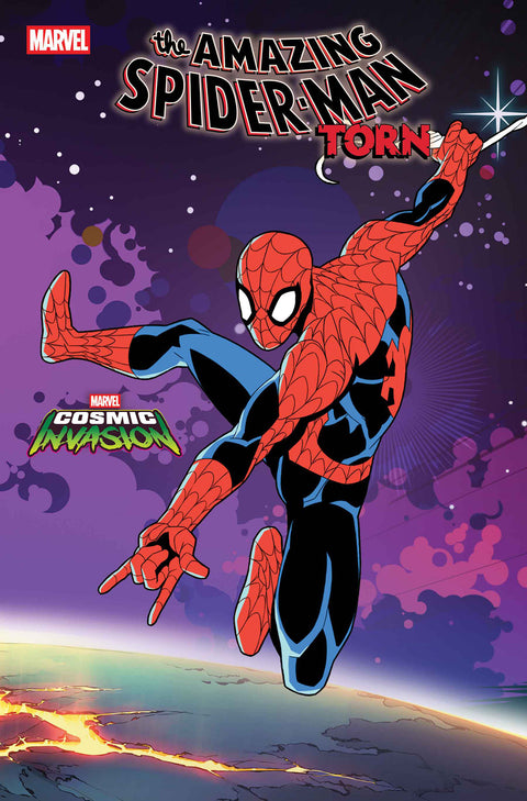 The Amazing Spider-Man: Torn 4 Comic Marvel Cosmic Invasion Variant Marvel Comics 2026