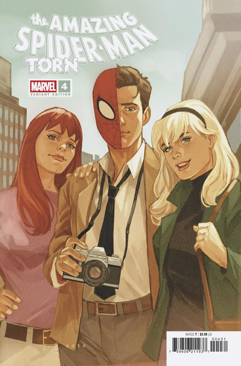 The Amazing Spider-Man: Torn 4 Comic Phil Noto Variant Marvel Comics 2026