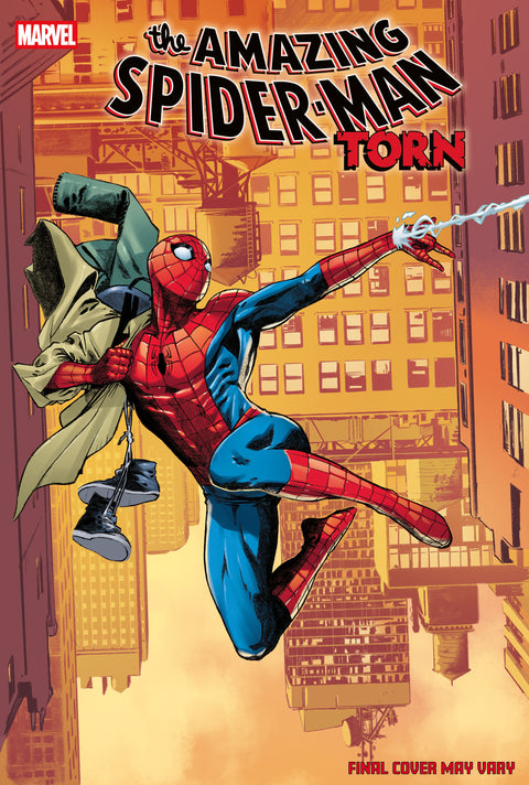 The Amazing Spider-Man: Torn 5 Comic Matteo Dell Fonte Variant Marvel Comics 2026