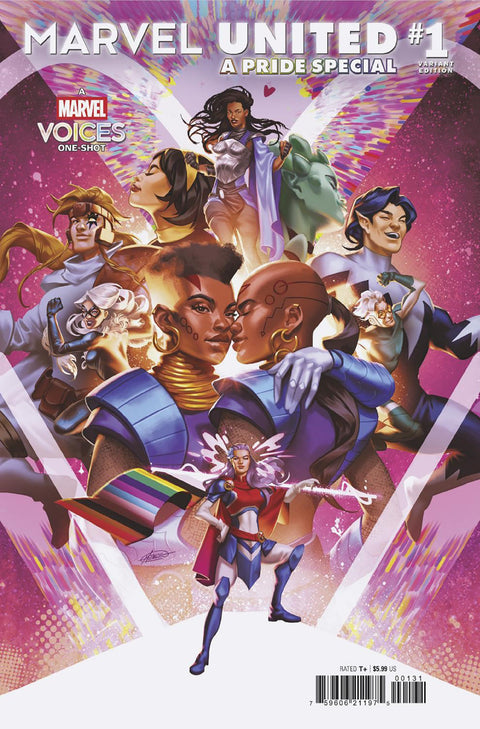 MARVEL UNITED: A PRIDE SPECIAL #1 MATEUS MANHANINI VARIANT Marvel Anthony Oliveira Kei Zama Mateus Manhanini