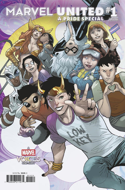 MARVEL UNITED: A PRIDE SPECIAL #1 JAN BAZALDUA VARIANT Marvel Anthony Oliveira Kei Zama Jan Bazaldua