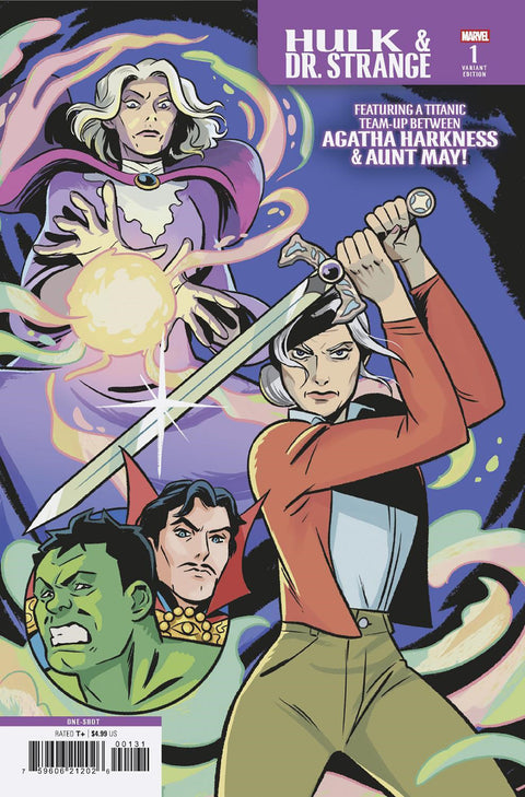 HULK & DOCTOR STRANGE #1 NATACHA BUSTOS VARIANT Marvel J. Michael Straczynski German Peralta Natacha Bustos