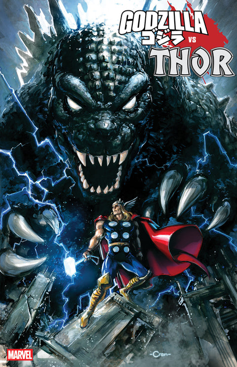 Godzilla Vs. Thor #1 (Cvr J) (2025) 1:25 Clayton Crain Incentive