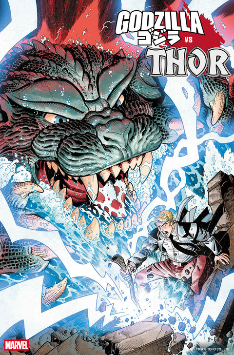 Godzilla Vs. Thor #1 (Cvr C) (2025) Nick Bradshaw Monster Homage Variant