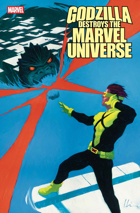 Godzilla Destroys the Marvel Universe 3 Comic 1:25 Jeremy Wilson Incentive Marvel Comics 2025