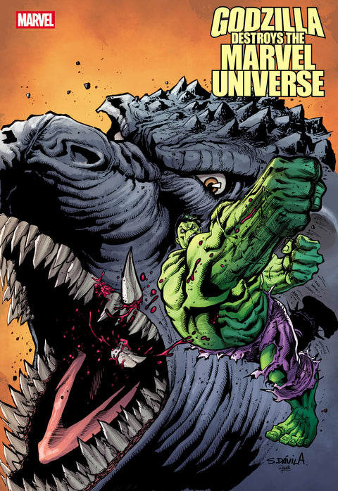 Godzilla Destroys the Marvel Universe 4 Comic Fan Favorite Marvel Comics 2025