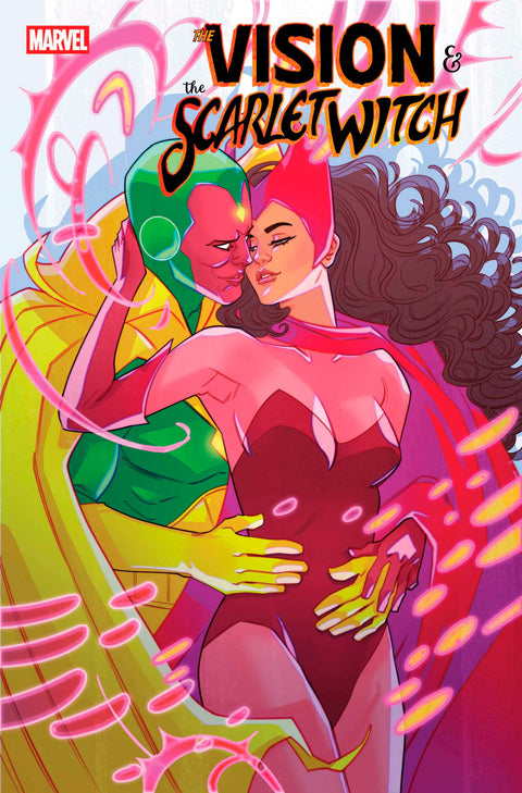 THE VISION & THE SCARLET WITCH #1 MARGUERITE SAUVAGE VARIANT 1:25 Marvel Steve Orlando Lorenzo Tammetta Marguerite Sauvage