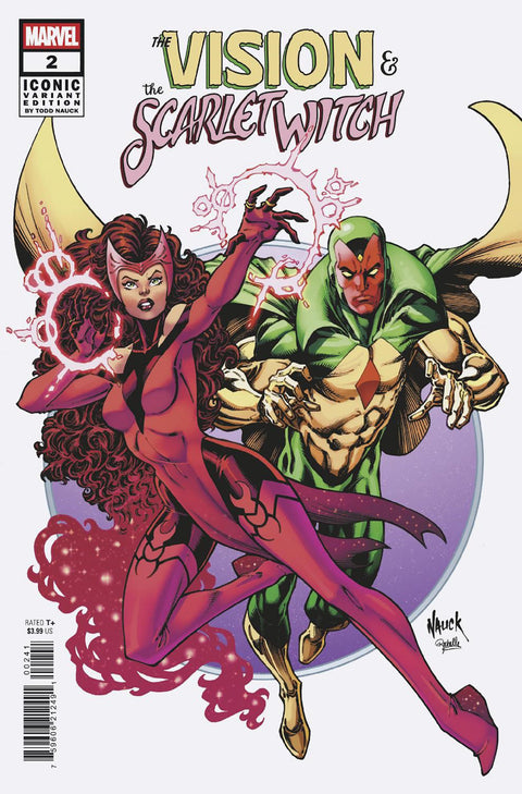 THE VISION & THE SCARLET WITCH #2 TODD NAUCK ICONIC VARIANT Marvel Steve Orlando Lorenzo Tammetta Todd Nauck