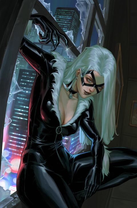 BLACK CAT #12 EJIKURE BLACK CAT VIRGIN VARIANT 1:50 Marvel G. Willow Wilson Andres Genolet EJIKURE