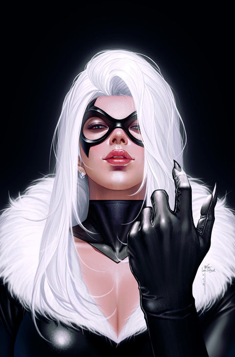 BLACK CAT #13 INHYUK LEE BLACK CAT VIRGIN VARIANT 1:100 Marvel G. Willow Wilson Andres Genolet Inhyuk Lee