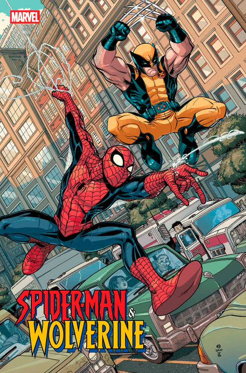 SPIDER-MAN & WOLVERINE #1 NICK BRADSHAW HIDDEN GEM VARIANT 1:50 Marvel Marc Guggenheim Kaare Andrews Nick Bradshaw