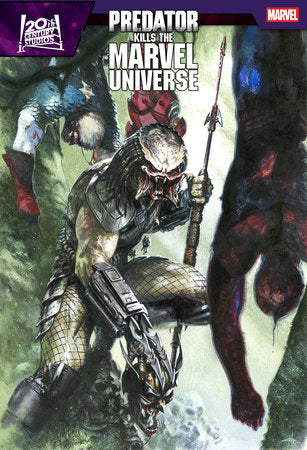 Predator Kills the Marvel Universe 1 Comic Gabriele Dell'Otto Variant Marvel Comics 2025