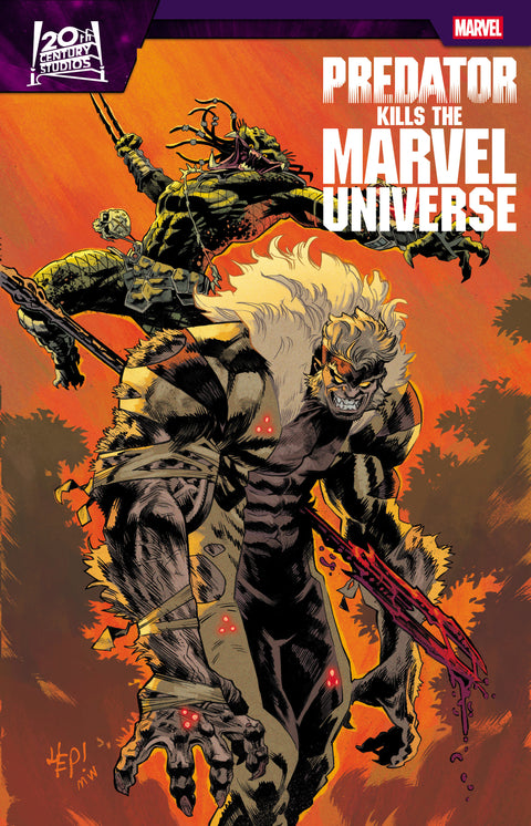 Predator Kills the Marvel Universe 3 Comic Scott Hepburn Hunting the Hunters Variant Marvel Comics 2025