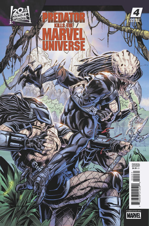 Predator Kills the Marvel Universe 4 Comic Chris Campana Variant Marvel Comics 2025