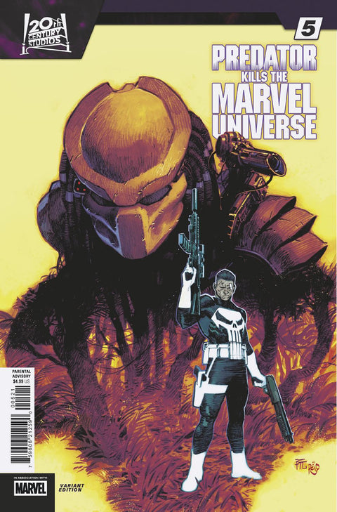 Predator Kills the Marvel Universe 5 Comic Dike Ruan Hunting the Hunters Variant Marvel Comics 2026