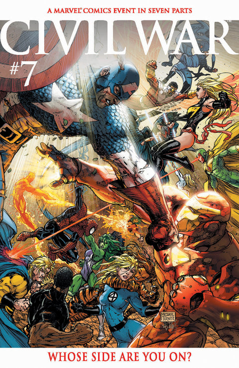 Civil War, Vol. 1 7 Comic Facsimile Foil Variant Marvel Comics 2026