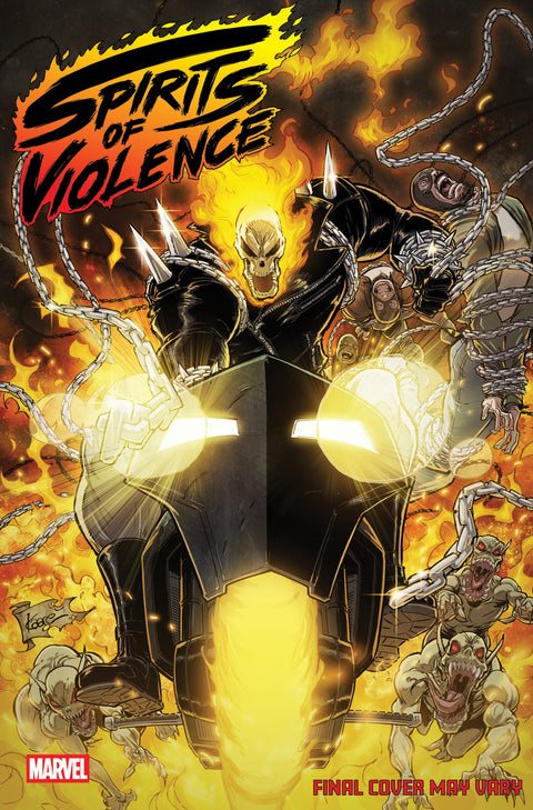 Spirits of Violence 4 Comic Kaare Andrews Variant Marvel Comics 2026