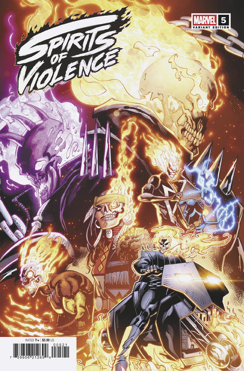 Spirits of Violence 5 Comic Chris Campana Variant Marvel Comics 2026
