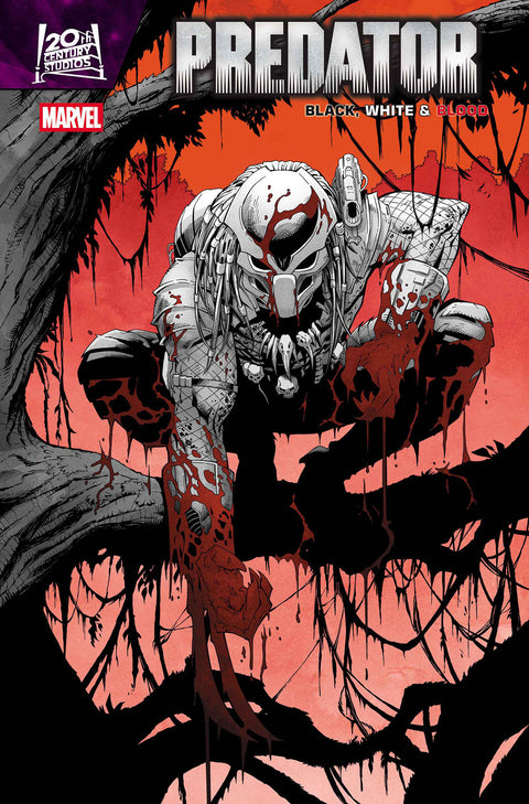 Predator: Black, White & Blood 4 Comic Netho Diaz Marvel Comics 2025