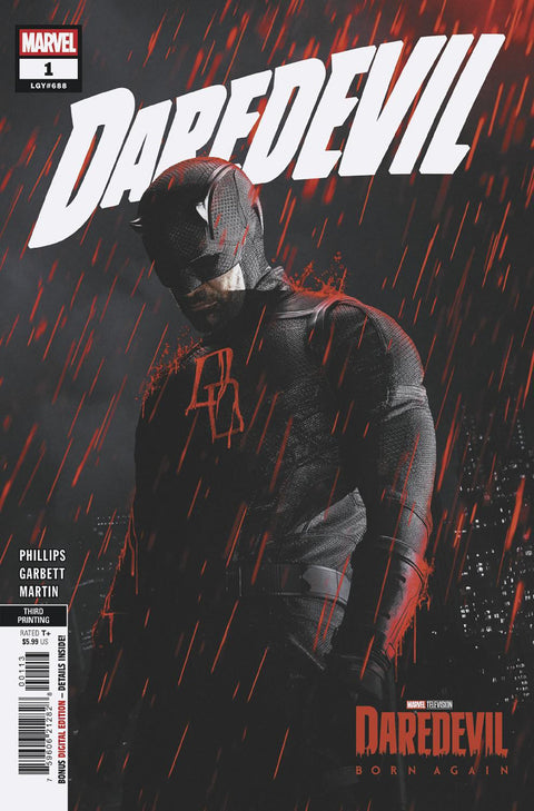 Daredevil, Vol. 9 1 Comic 3rd Printing Marvel Television Marvel Comics 2026