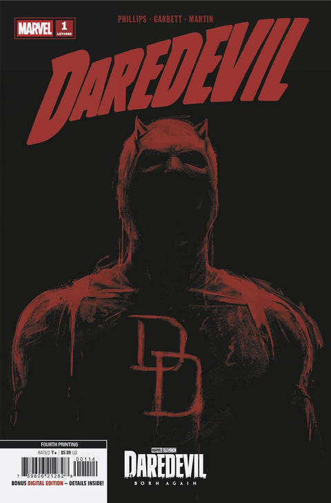 DAREDEVIL #1 MARVEL TELEVISION 4TH PRINTING VARIANT Marvel Stephanie Phillips Lee Garbett Marvel Television
