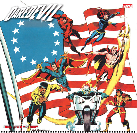 Daredevil, Vol. 9 1 Comic Sal Buscema Incentive Hidden Gem Variant (1:50) Marvel Comics 2026