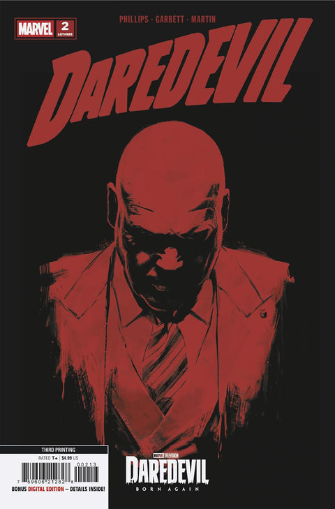 DAREDEVIL #2 MARVEL TELEVISION 3RD PRINTING VARIANT Marvel Stephanie Phillips Lee Garbett Marvel Television