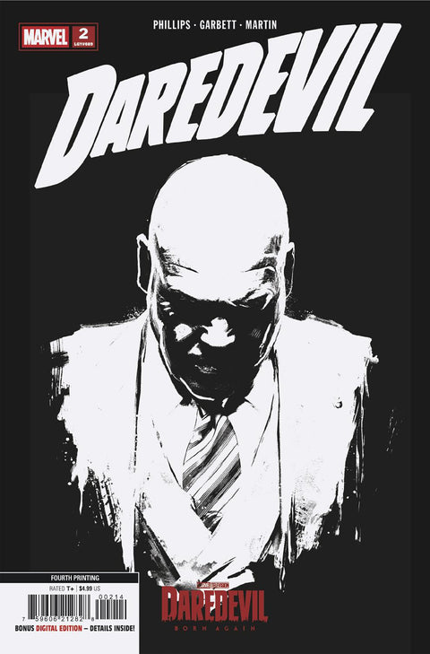 Daredevil, Vol. 9 2 Comic 4th Printing Marvel Television Marvel Comics 2026