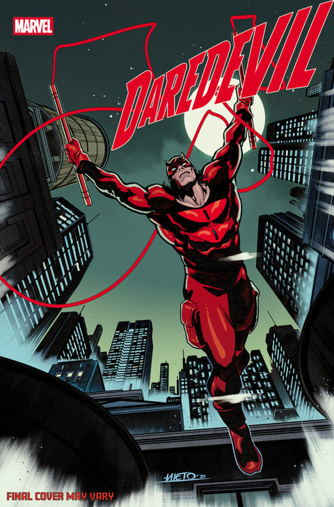 Daredevil, Vol. 9 2 Comic Carlos Nieto Ultimate Farewell Variant Marvel Comics 2026