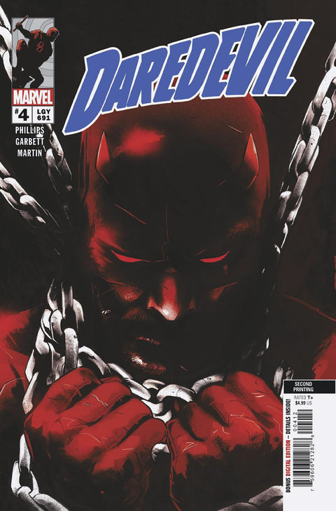 Daredevil, Vol. 9 4 Comic 2nd Printing Lee Garbett Marvel Comics 2026