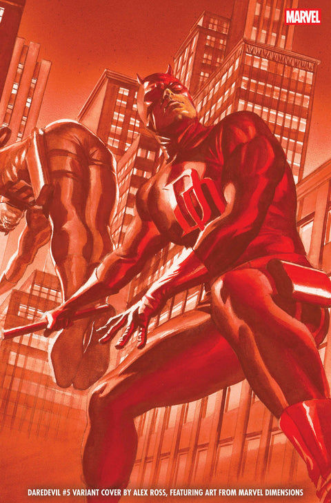 Daredevil, Vol. 9 5 Comic Alex Ross Marvel Dimensions Variant Marvel Comics 2026