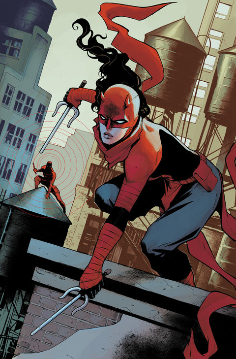 DAREDEVIL #7 LEE GARBETT VIRGIN VARIANT 1:100 Marvel Stephanie Phillips Flaviano Lee Garbett