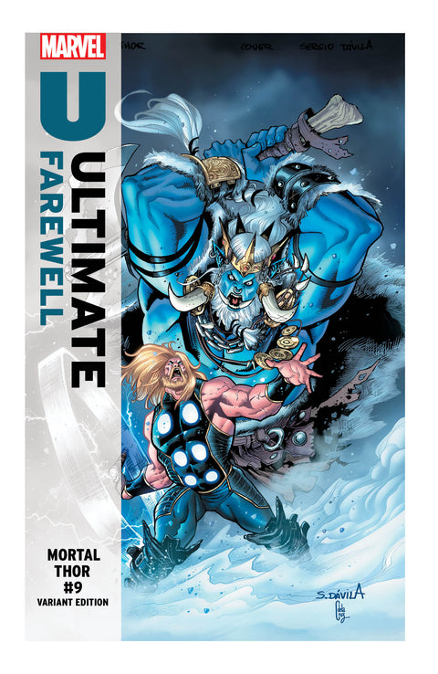 The Mortal Thor 9 Comic Sergio Davila Variant Marvel Comics 2026