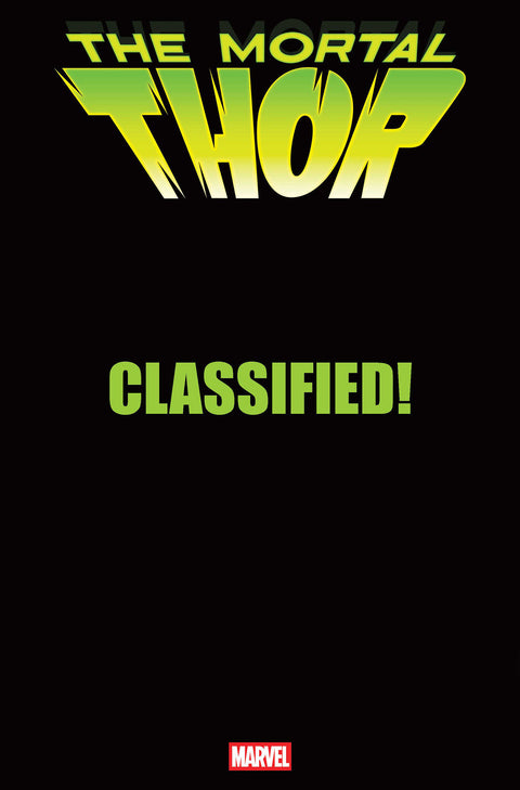The Mortal Thor 11 Comic Magic: The Gathering Variant Marvel Comics 2026