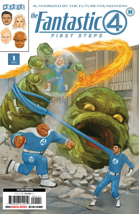 Fantastic Four: First Steps 1 Comic 2nd Printing Phil Noto Marvel Comics 2025