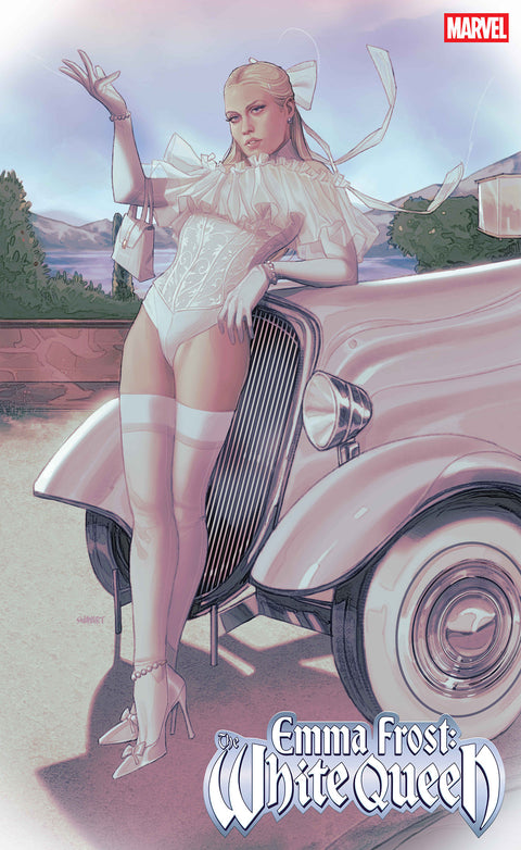 EMMA FROST: THE WHITE QUEEN #1 JOSHUA SWABY EMMA FROST VARIANT Marvel Amy Chu Andrea Di Vito Joshua "Sway" Swaby