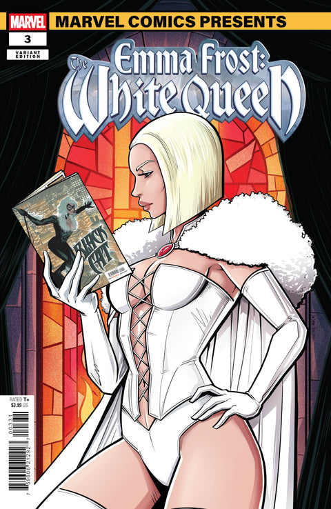 Emma Frost: The White Queen 3 Comic Luciano Vecchio Marvel Comics Presents Variant Marvel Comics 2025