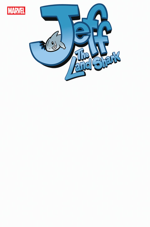 JEFF THE LAND SHARK #1 BLANK COVER VARIANT Marvel Kelly Thompson Tokitokoro