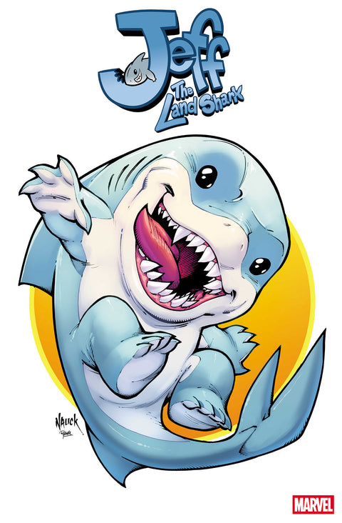 JEFF THE LAND SHARK #1 TODD NAUCK ICONIC VARIANT Marvel Kelly Thompson Tokitokoro Todd Nauck