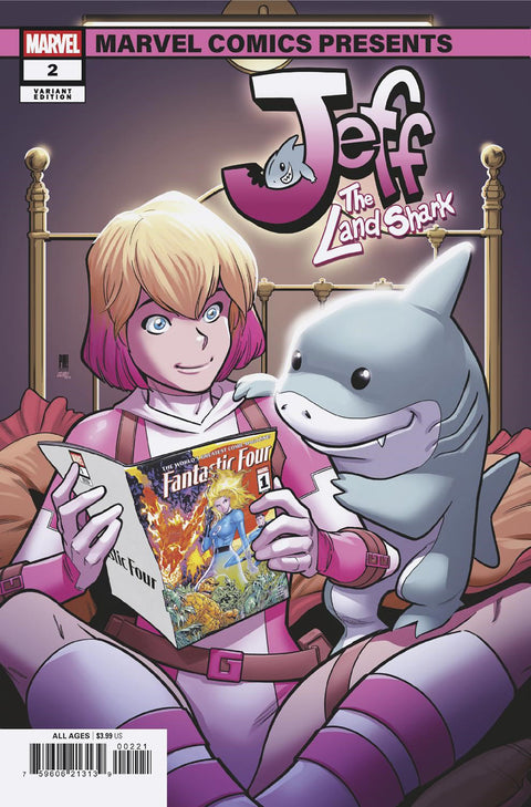 JEFF THE LAND SHARK #2 PACO MEDINA MARVEL COMICS PRESENTS VARIANT Marvel Kelly Thompson Tokitokoro Paco Medina
